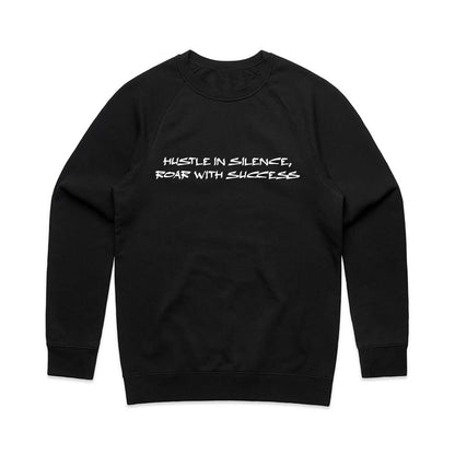 Men's Crew Sweatshirt (Hustle slogan)
