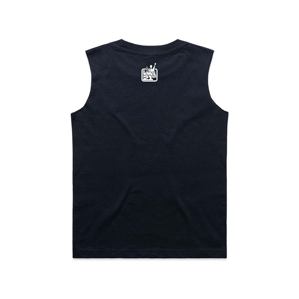 Kids/Youth Singlet (Hustle slogan)