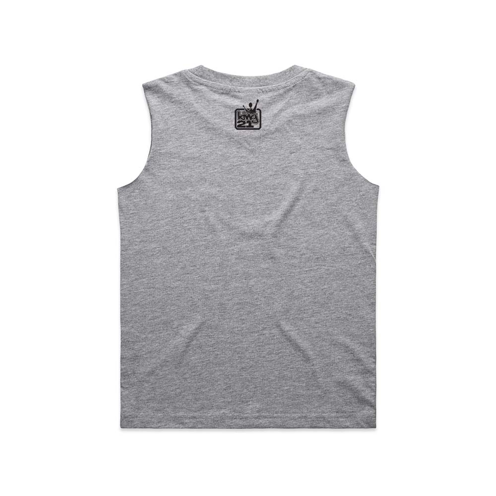 Kids/Youth Singlet (Hustle slogan)